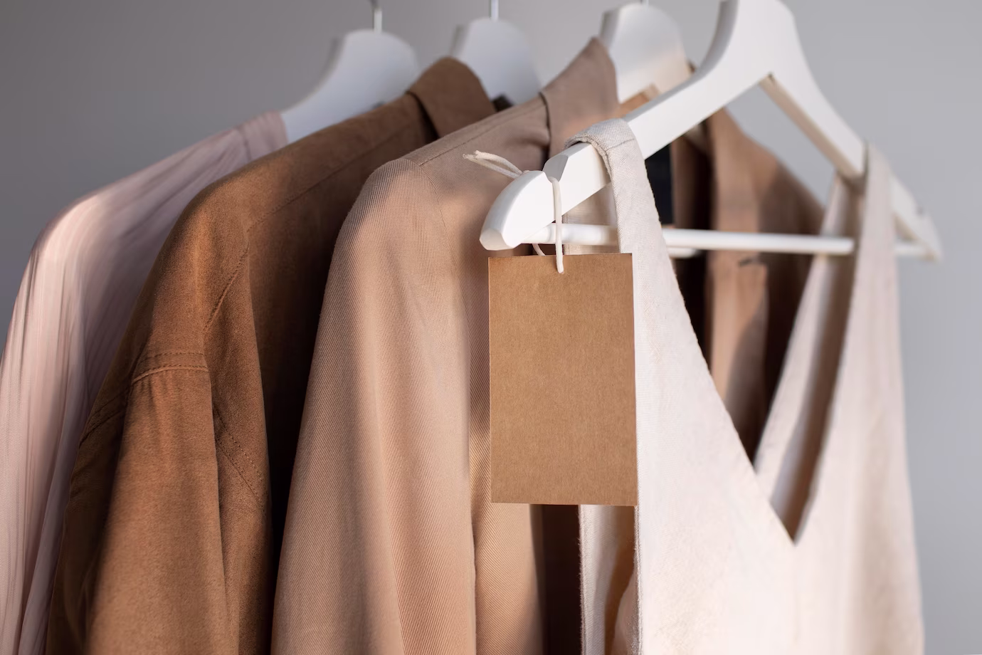 Fashion designer with sketches